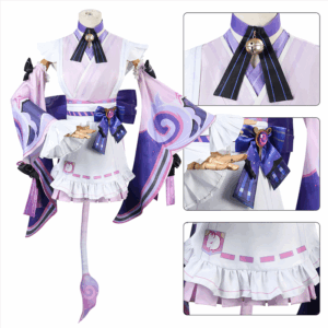 Genshin Impact Cos clothes of passers-by, glass moon, beautiful dreams, romantic dreams, and anime animation clothes