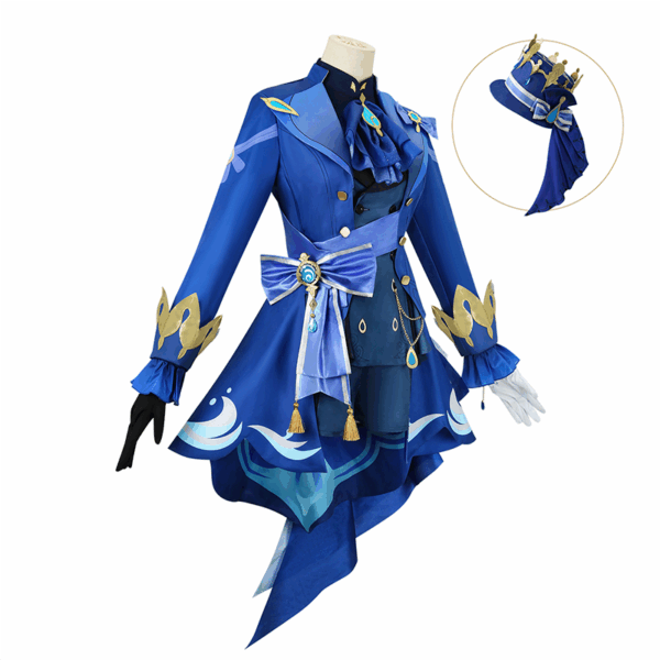Genshin Impact Cos Costume, Fengdan Shuishen Fu, Carlos Heifunina cosplay Costume, anime Animation - Image 2
