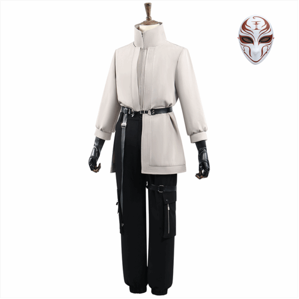 Divine World COS Costume Mask Team King Face Cosplay Costume anime Animation Costume C Costume - Image 4