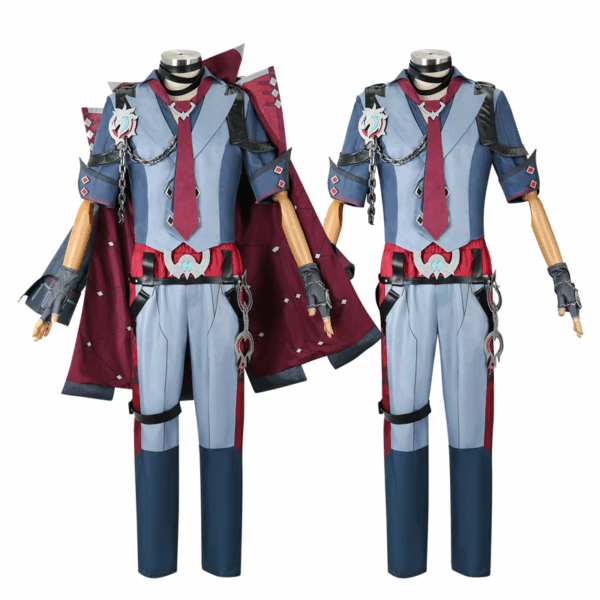 Wandering Genshin Impact cos Costume Leosley cos Costume Fengdan Series Judges Suit anime Animation Costume - Image 6