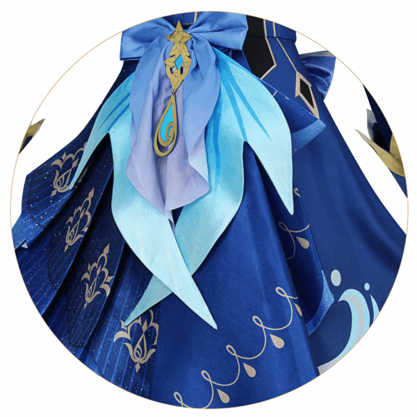 Genshin Impact Cos Costume, Fengdan Shuishen Fu, Carlos Heifunina cosplay Costume, anime Animation - Image 3