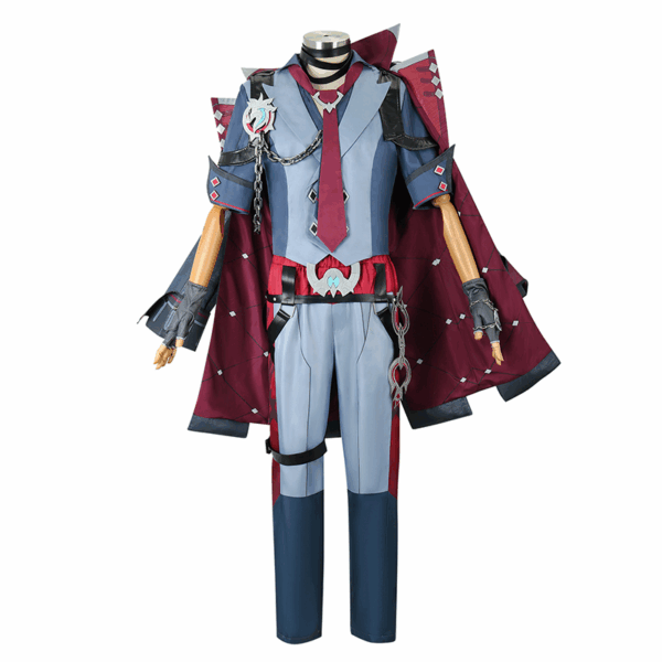 Wandering Genshin Impact cos Costume Leosley cos Costume Fengdan Series Judges Suit anime Animation Costume - Image 4