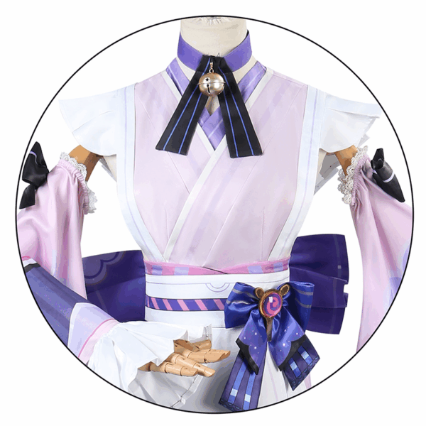 Genshin Impact Cos clothes of passers-by, glass moon, beautiful dreams, romantic dreams, and anime animation clothes - Image 6