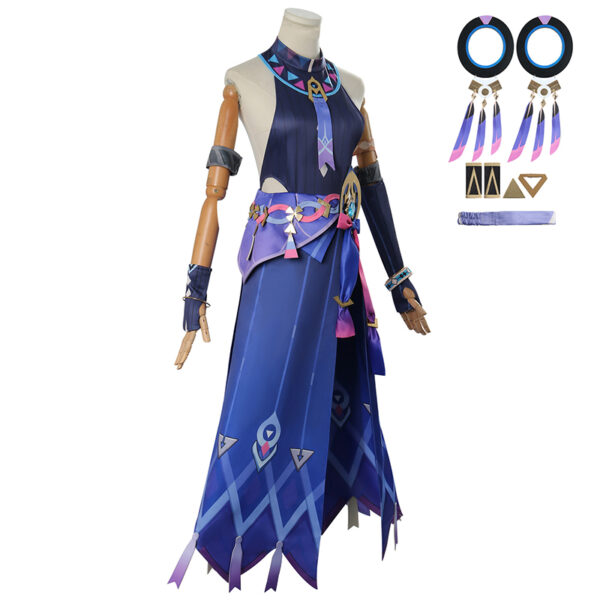 Genshin Impact COS Costume Nata Dumb Cute Girl Sitarali Cosplay Costume anime Animation Costume - Image 2