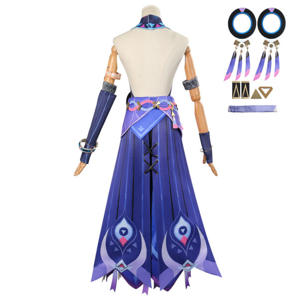 Genshin Impact COS Costume Nata Dumb Cute Girl Sitarali Cosplay Costume anime Animation Costume - Image 3